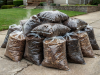 Compost and mulch delivered in bags